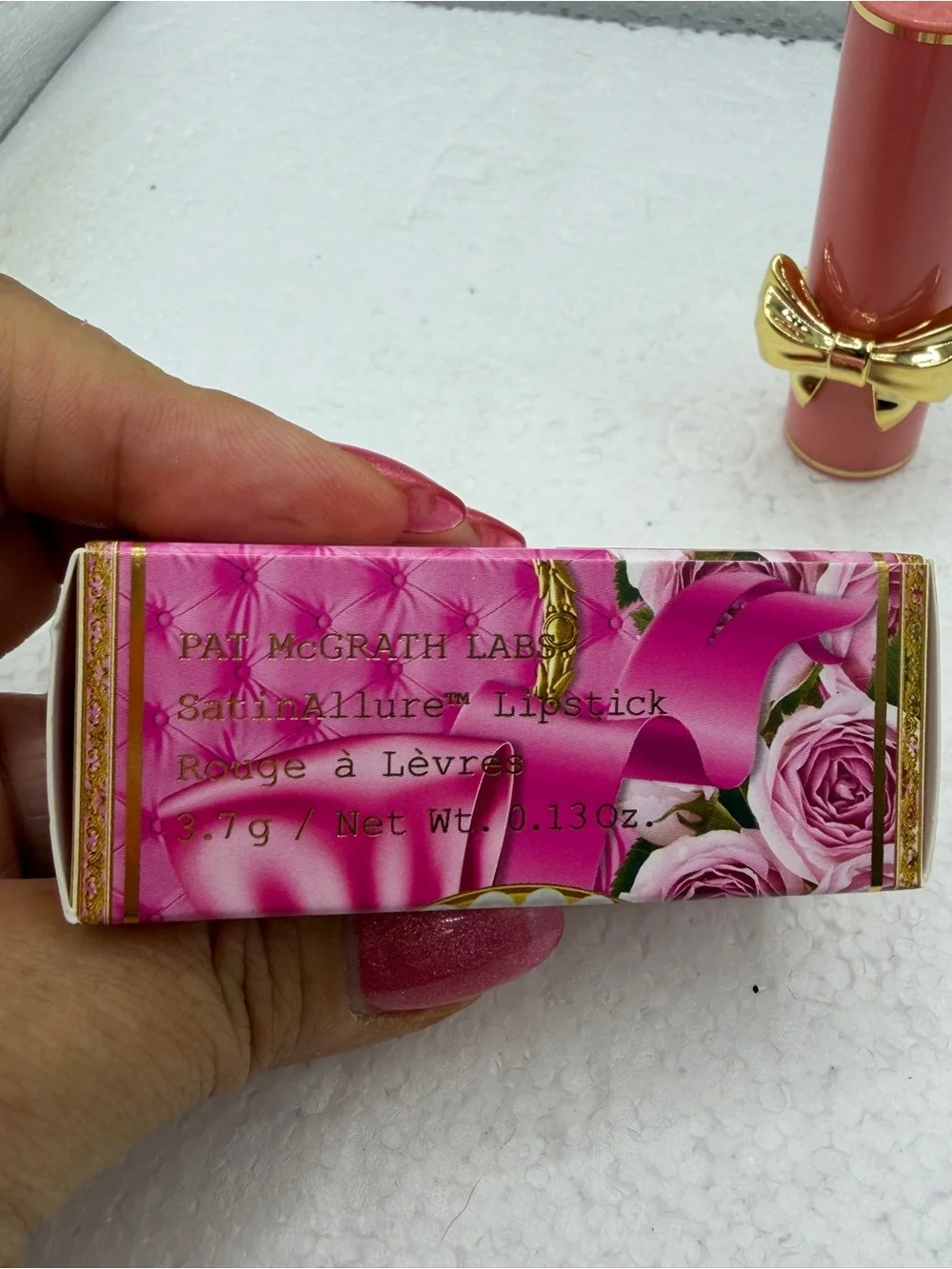 Pat McGrath Satin Lipstick - 652 Petallica - NEW